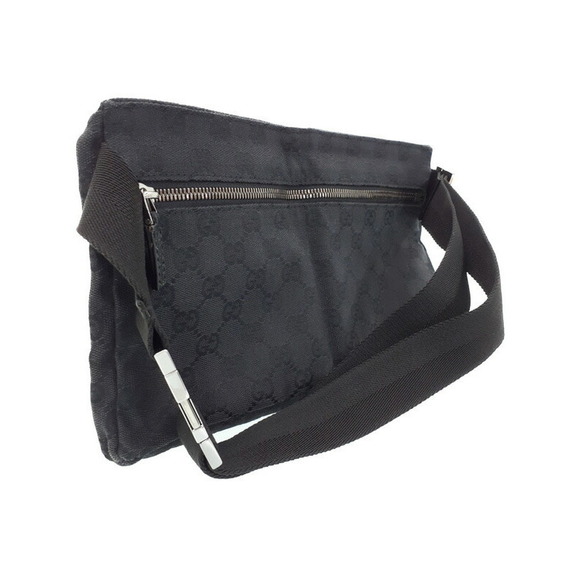 Gucci Bag Waist GG Pouch Canvas Body - Picture 1 of 8